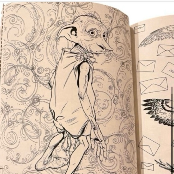 NWT- Harry Potter Coloring Book - Picture 4 of 6